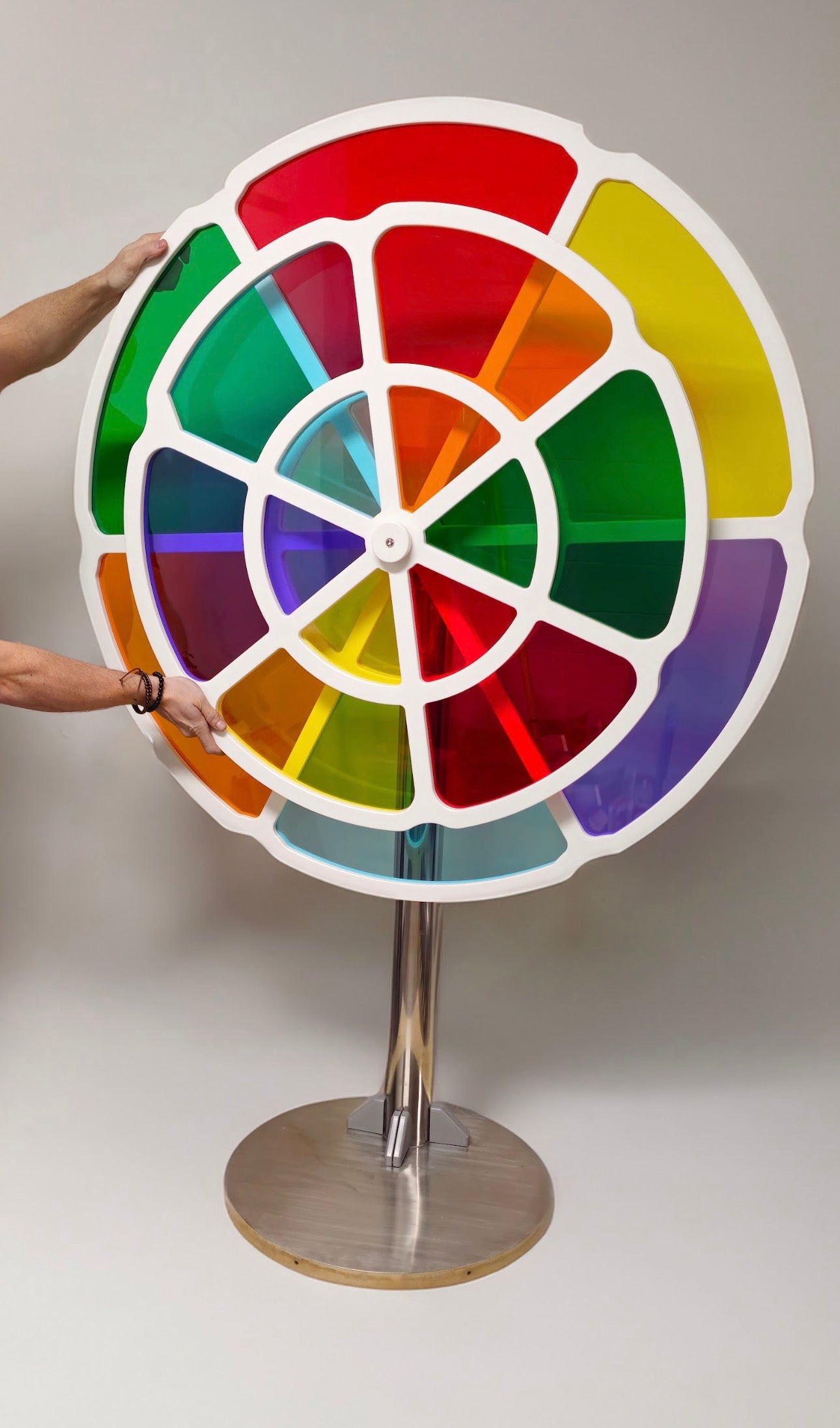 ChromaWheel Interactive Color Mixing Sensory Wall