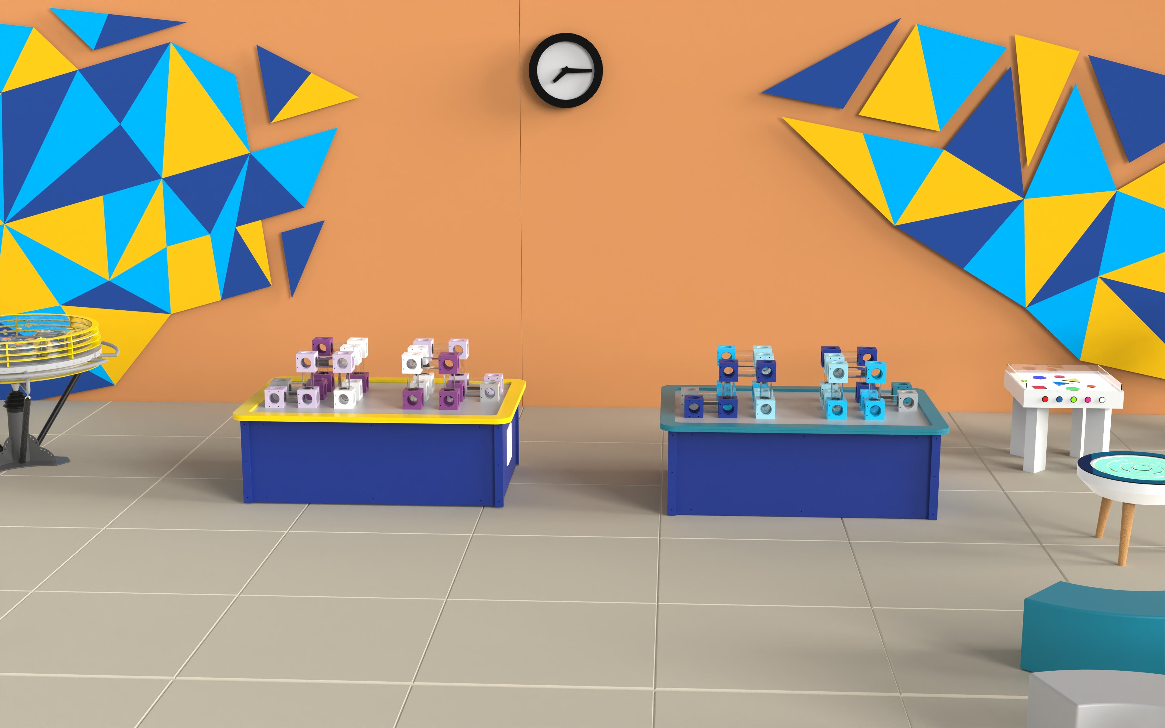 AeroCube Constructor Table | Air-Powered STEM Activity