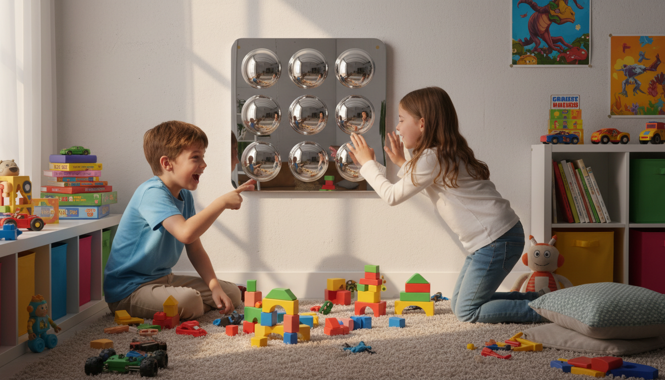 Sensory Bubble Mirror Panels | Interactive Wall Mirrors
