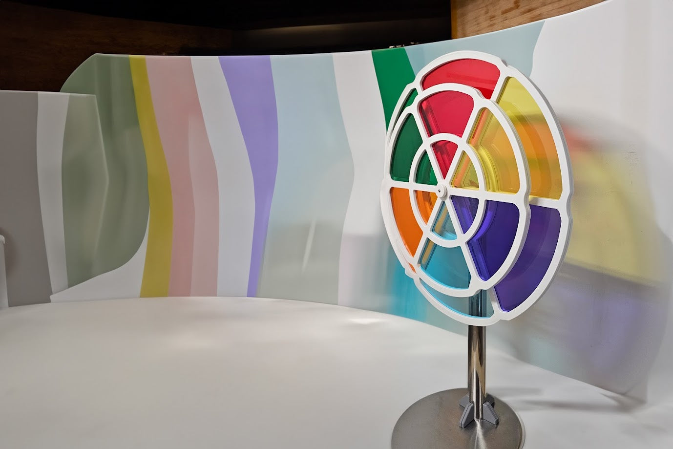 ChromaWheel Interactive Color Mixing Sensory Wall