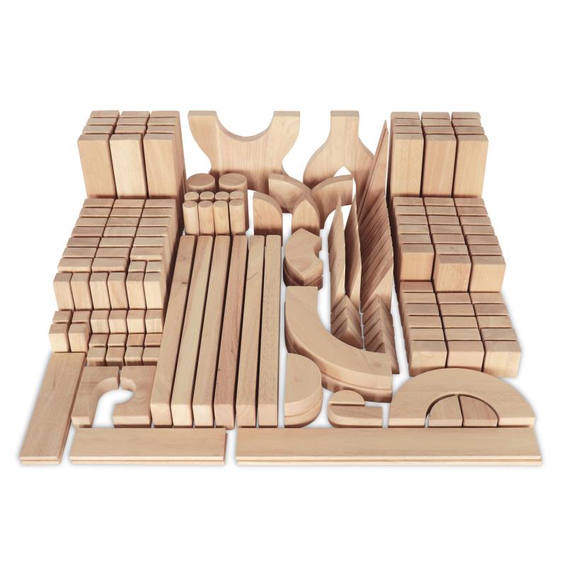 Whitney Brothers – 170 Piece Quarter Unit Block Set – Wooden Unit Block Set