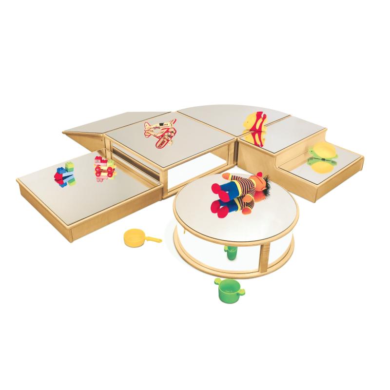 Whitney Brothers – Infant Floor Mirror Set – Infant Floor Mirror Set