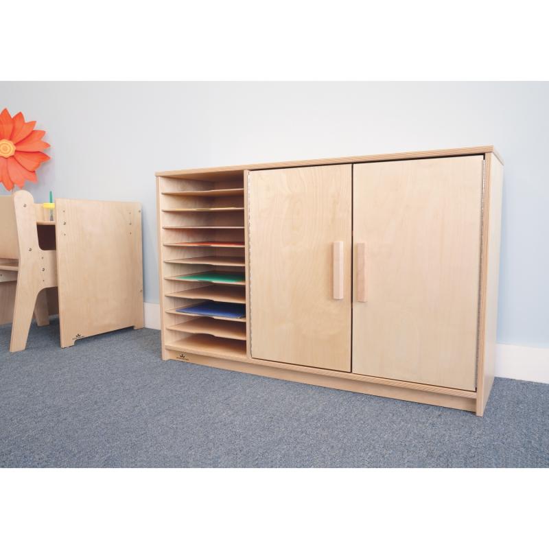 Whitney Brothers – Whitney Plus Art Paper Center – Children's Art Supply Storage Center