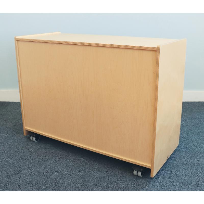 Whitney Brothers – Whitney Plus Green Tray Storage Cabinet – Children's Storage Cabinet