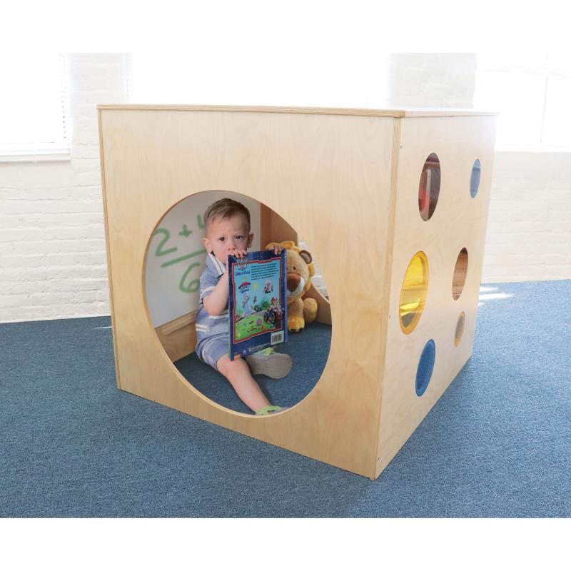 Whitney Brothers – Whitney Plus Porthole Play House Cube – Children's Play House Cube