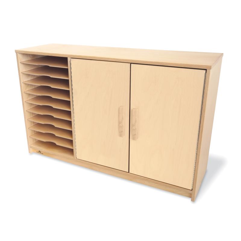 Whitney Brothers – Whitney Plus Art Paper Center – Children's Art Supply Storage Center
